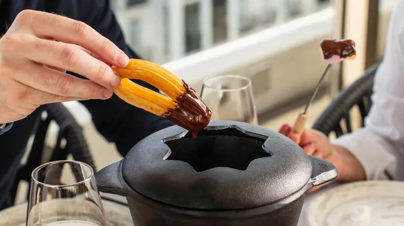 Chocolate Fondue for Two