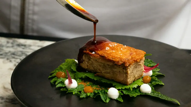 Tasting menu at Sintonía restaurant