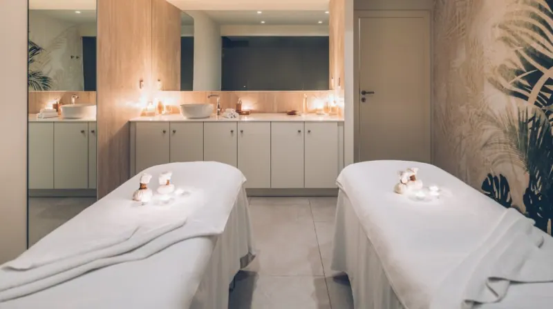 Spa, massage et déjeuner