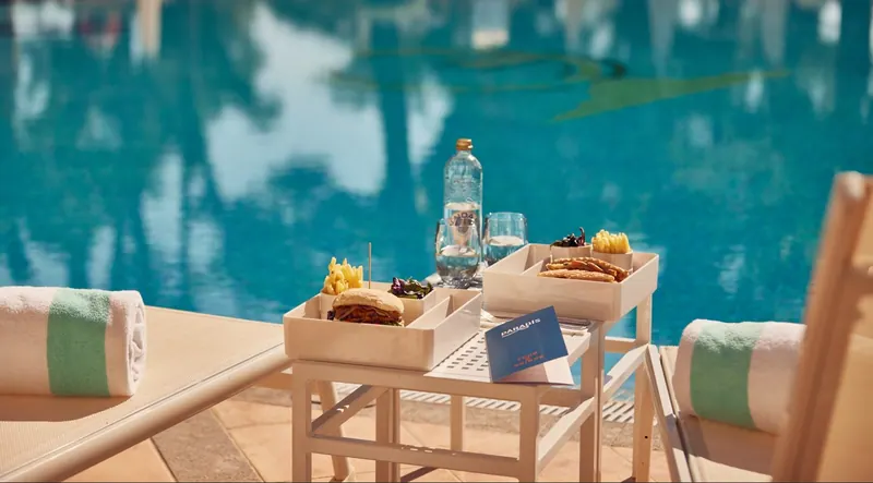 Day pass with Burger Menu
