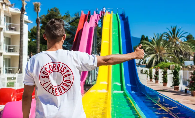 water slides playa estepona hotel treats
