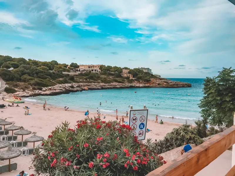 A cove to visit with children in Mallorca - Cala Marçal