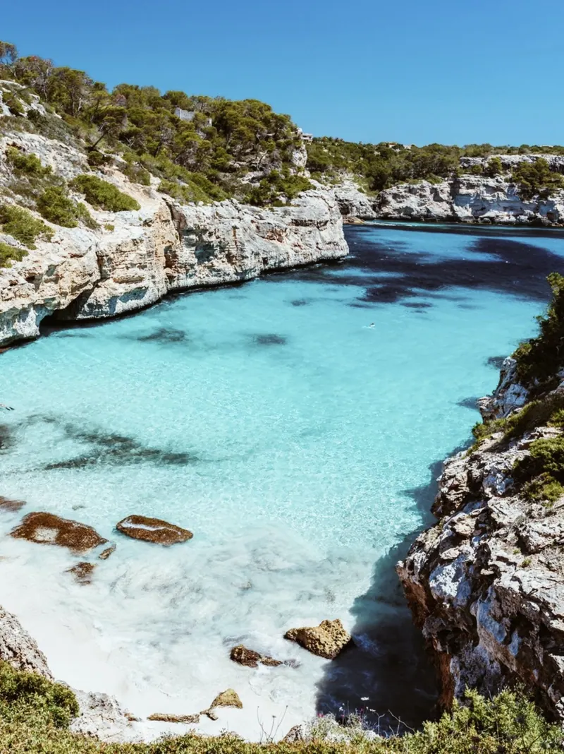 The best cove in Mallorca for Instagram - Caló de's Moro