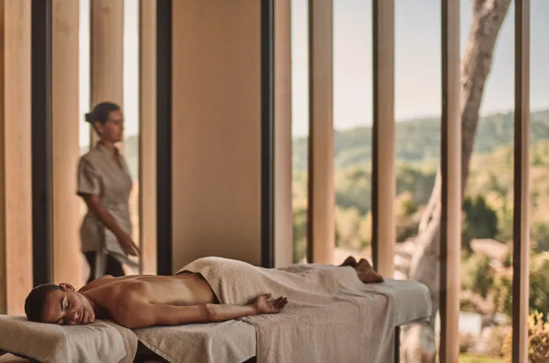 Massages and treatments carried out by professionals.
