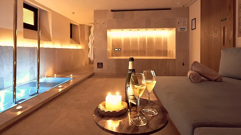 Couple Massage with Private Spa Day & Lunch or Dinner for two
