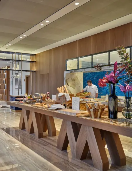 Spectacular breakfast buffet