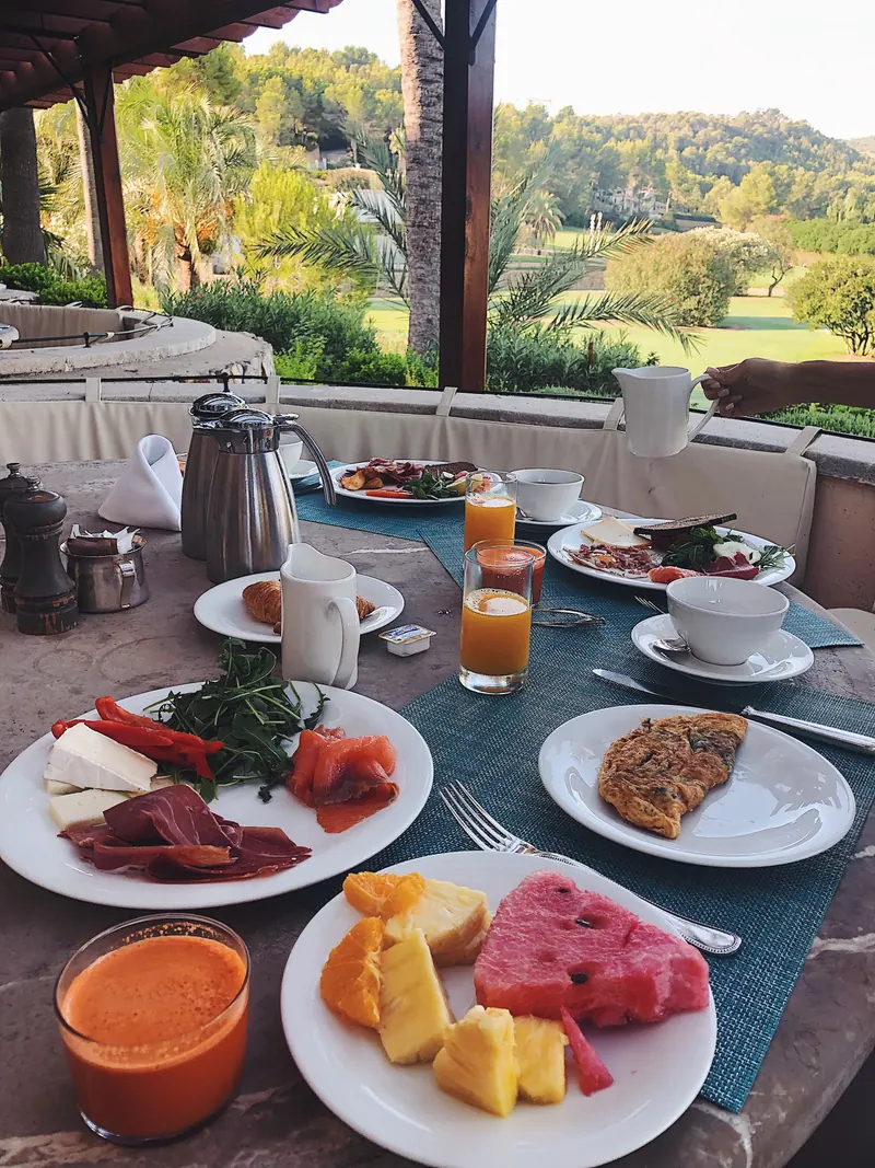 Breakfast at Sheraton Mallorca Golf Breakfast at Sheraton Mallorca Golf
